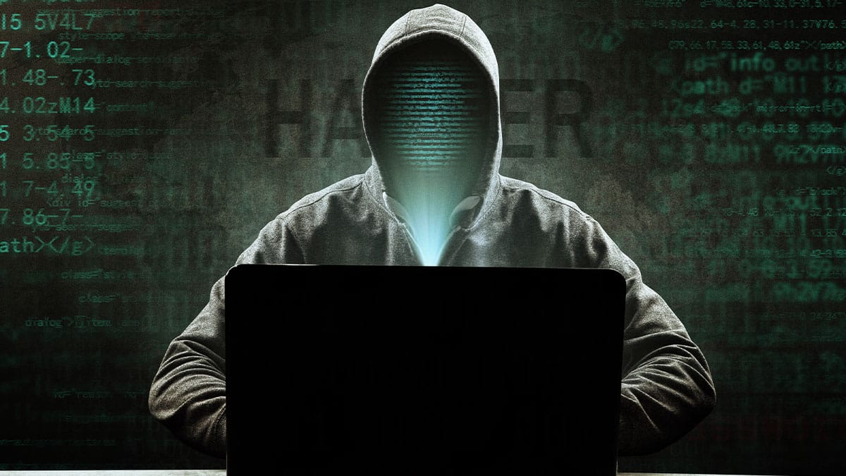 a cyber hacker