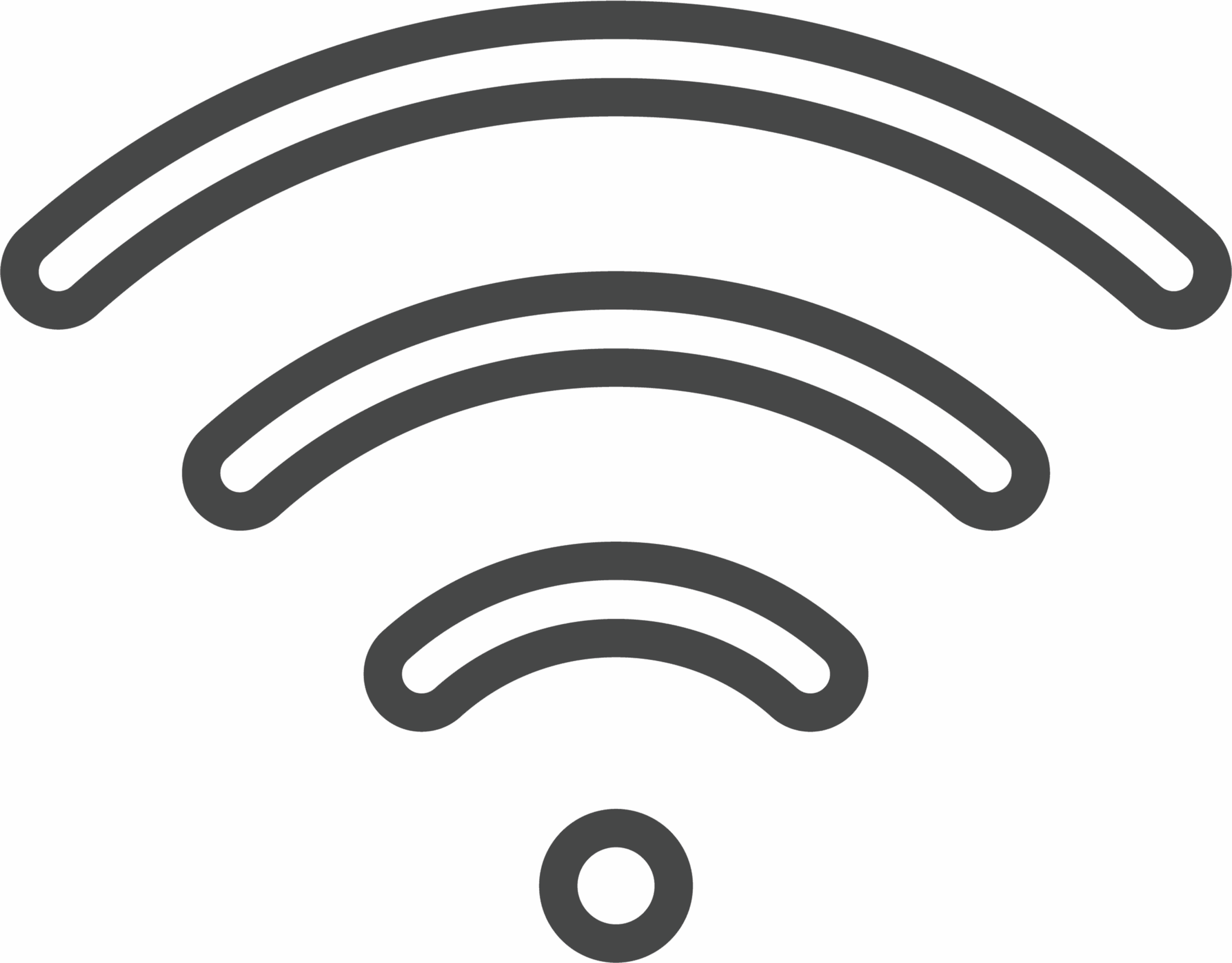 an illustration of WiFi by network cabling in Long Island by Netwolf Cyber.