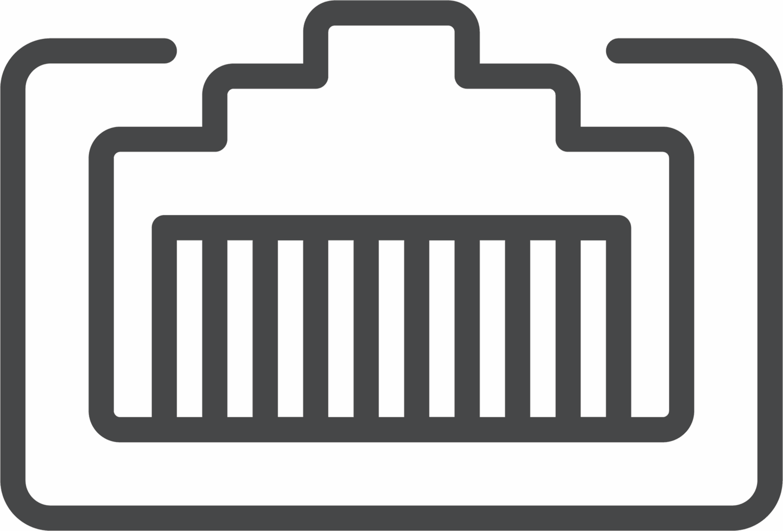 an illustration of a computer chip, installed by network cabling in Long Island by Netwolf Cyber.