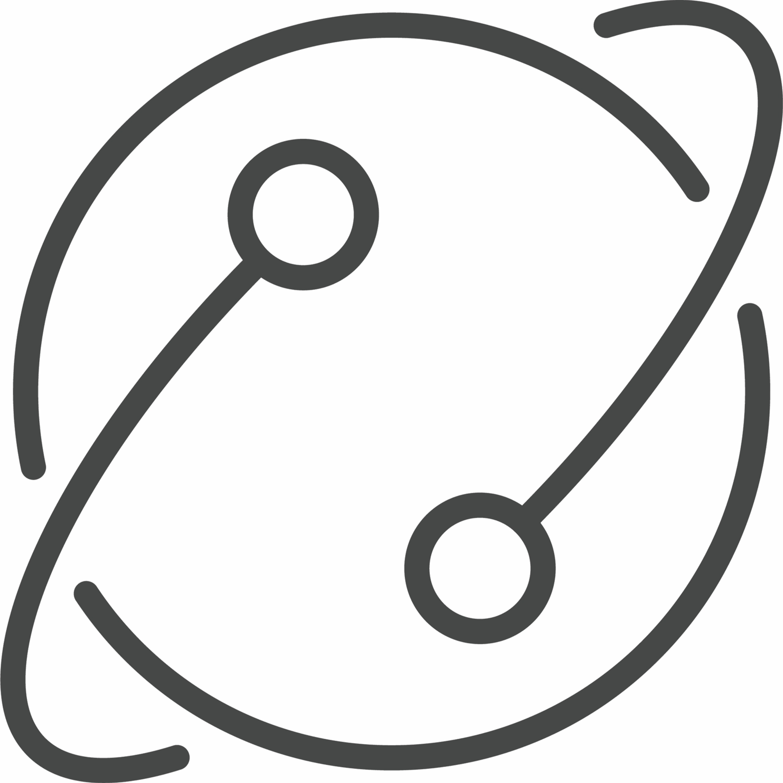 an illustration of a circle, installed by network cabling in Long Island by Netwolf Cyber.