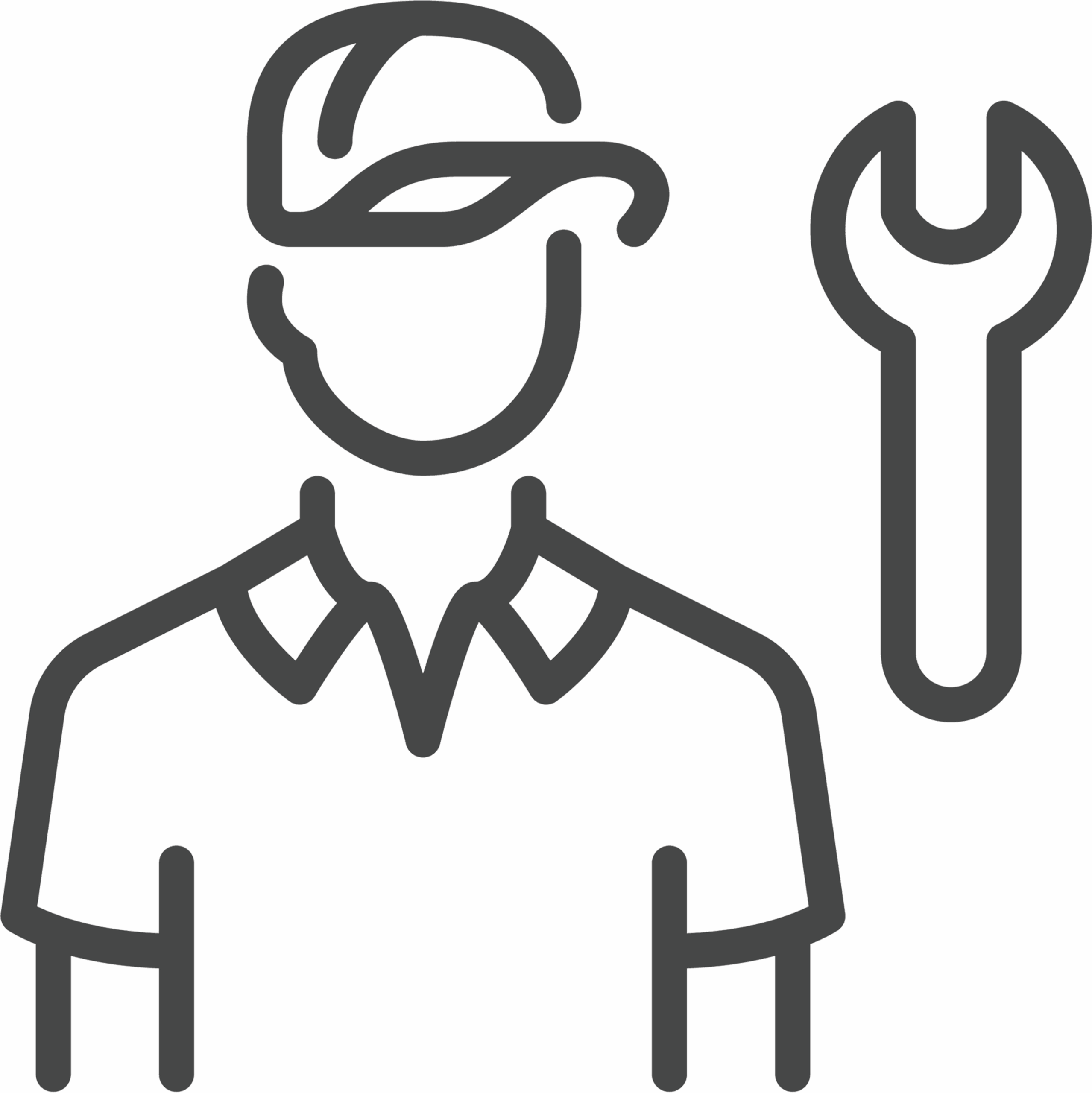 an illustration of a technician installing network cabling in Long Island by Netwolf Cyber.